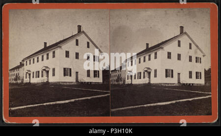 . Voir l'église de maison [réunion]. Titre alternatif : Vue de Shaker village, Enfield, Connecticut) Création : 1879 ?. Couverture : 1879 ?. Mentions légales Source : 1870 ?-1890 ?. Article publié le 12-1-2005 numérique ; mis à jour le 2-11-2009. 359 Voir l'église de (maison de réunion), par Goldsmith &AMP ; Lazelle Banque D'Images