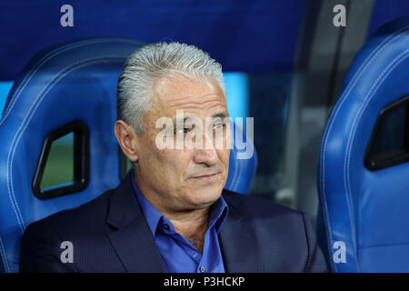 Rostov-sur-Don, en Russie. 17 Juin, 2018. Tite (BRA) Football/soccer : la Russie Coupe du Monde 2018 Groupe E match entre le Brésil 1-1 suisse à Rostov Arena à Rostov-sur-Don, en Russie . Credit : AFLO/Alamy Live News Banque D'Images