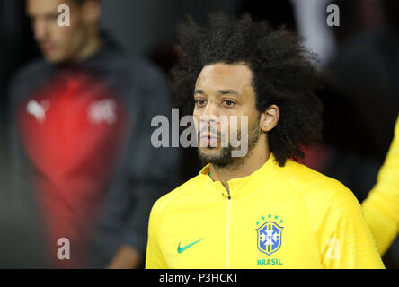 Rostov-sur-Don, en Russie. 17 Juin, 2018. Marcelo (BRA) Football/soccer : la Russie Coupe du Monde 2018 Groupe E match entre le Brésil 1-1 suisse à Rostov Arena à Rostov-sur-Don, en Russie . Credit : AFLO/Alamy Live News Banque D'Images