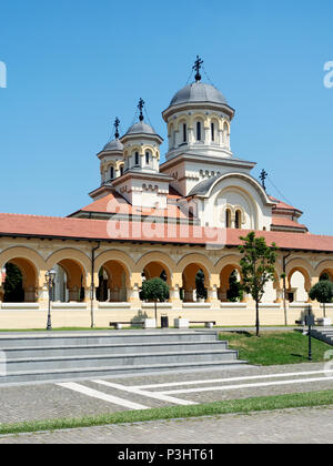 Cathédrale orthodoxe de couronnement, Alba Iulia, Roumanie Banque D'Images