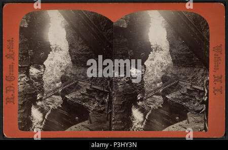. Whirlwind gorge, Watkins Glen. Couverture : 1870 ?-1880 ?. Mentions légales Source : Watkins Glen, N.Y. : R.D. Crum, 1870 ?-1880 ?. Point numérique publié le 4-27-2006 ; mise à jour 2-22-2010. 380 gorge Tourbillon, Watkins Glen, par Crum, R. D., fl. 1870-1879 2 Banque D'Images