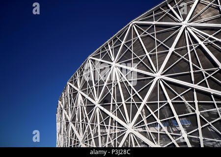 Vue générale de l'entreprise de construction du stade avant la coupe du monde match du groupe G à l'arène, Volgograd Volgograd Banque D'Images