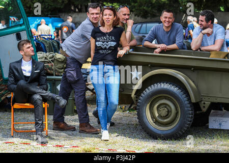 Stock 36e Infanterie Division Alamy du Texas au Dramont 0805 2018 13-14 h Saint-raphaël, Provence-Alpes-Côte d'Azur, France Banque D'Images