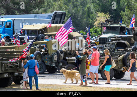 Stock 36e Infanterie Division Alamy du Texas au Dramont 0805 2018 13-14 h Saint-raphaël, Provence-Alpes-Côte d'Azur, France Banque D'Images