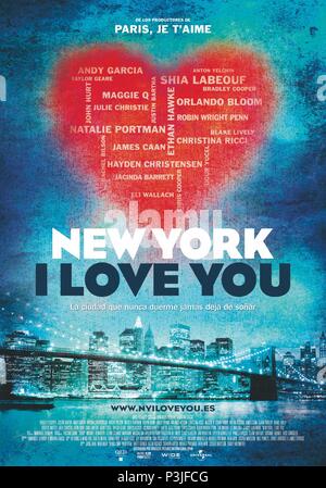 Titre original : NEW YORK, I LOVE YOU. Titre en anglais : NEW YORK, I LOVE YOU. Directeur de film : Natalie Portman, Mira Nair, Brett Ratner, Shekhar Kapur, JOSHUA MARSTON ; Yvan Attal ; Fatih AKIN ; Shunji Iwai. Année : 2009. Credit : PALM PICTURES / Album Banque D'Images