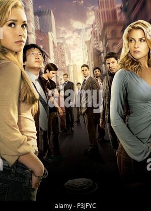 Titre original : Heroes. Titre en anglais : Heroes. Année : 2006. Stars : ali larter, Hayden Panettiere ; Greg Grunberg, Adrian Pasdar, MILO VENTIMIGLIA, Masi Oka, Sendhil Ramamurthy, JAMES KYSON LEE ; Noé-CABEY GRIS. Credit : NBC Universal Television/TAILWIND PRODUCTIONS / Album Banque D'Images