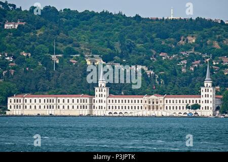 ISTANBUL, TURQUIE - le 24 mai : Militaire Kuleli High School en Uskudaar Istanbul Turquie le 24 mai, 2018 Banque D'Images