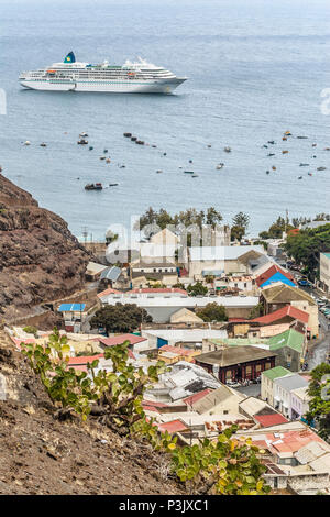 La capitale Jamestown St.Helena Island à la Westcoast Africains Banque D'Images