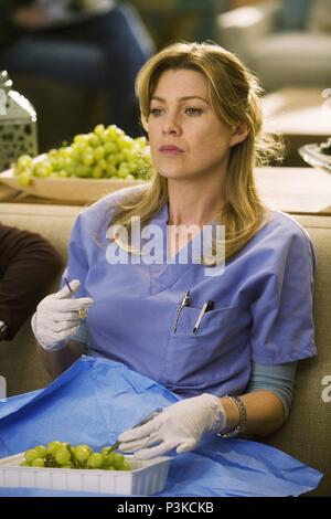 Titre original : Grey's anatomy. Titre en anglais : Grey's anatomy. Année : 2005. Stars : Ellen Pompeo. Credit : Touchstone Television / Album Banque D'Images