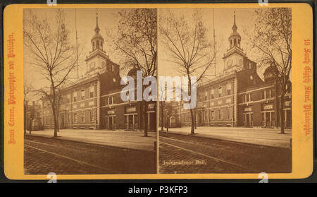152 Independence Hall, par Cremer, James, 1821-1893 24 Banque D'Images