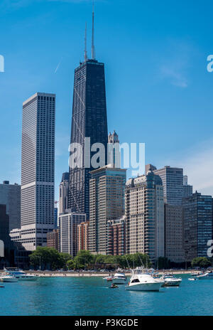 Vue de Chicago Banque D'Images