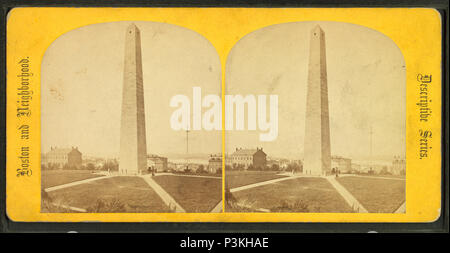 . Bunker Hill Monument. Titre alternatif : série Descriptive, Boston et du quartier. Couverture : 1864 ?-1890 ?. Mentions légales Source : 1864 ?-1890 ?. 10-24-2005 point numérique publié ; mis à jour le 2-13-2009. 49 Bunker Hill Monument, à partir de Robert N. Dennis collection de 18 vues stéréoscopiques Banque D'Images