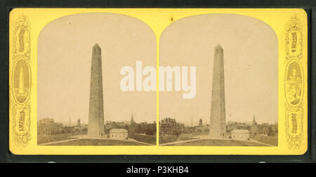 . Bunker Hill Monument. Titre alternatif : Nord illustré, Boston et sa banlieue. Couverture : 1864 ?-1890 ?. Mentions légales Source : 1864 ?-1890 ?. 10-24-2005 point numérique publié ; mis à jour le 2-13-2009. 49 Bunker Hill Monument, à partir de Robert N. Dennis collection de vues stéréoscopiques 4 Banque D'Images