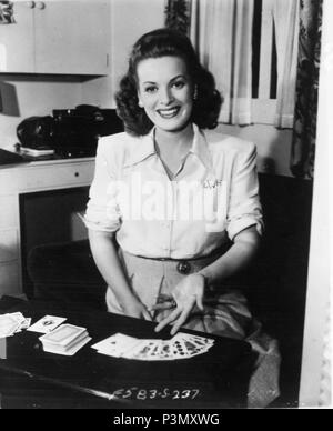 Stars : Maureen O'HARA. Banque D'Images