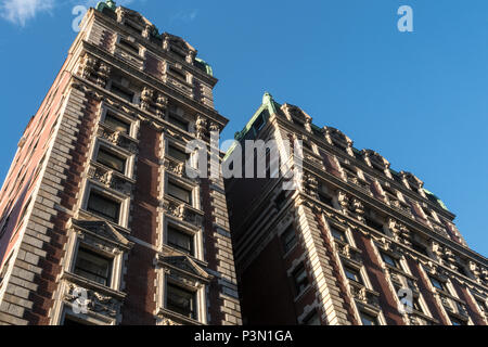 Le bâtiment en Co-Op Kenilworth sur Central Park West, NEW YORK, USA Banque D'Images