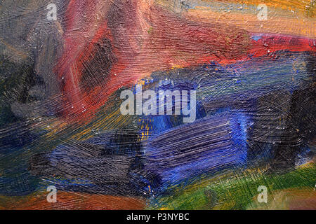 Abstract art fond coloré peint magnifique et la texture Banque D'Images