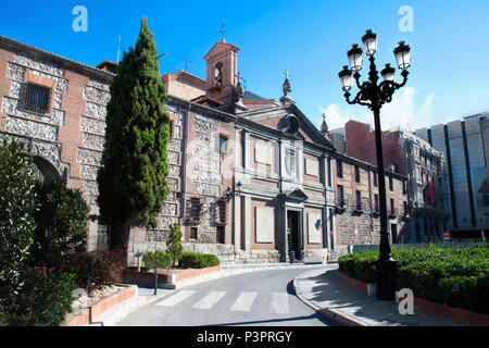 Convento de las Descalzas Reales, l'un des plus riches de l'Espagne les maisons religieuses, fondée en 1559 par Juana de l'Autriche, la fille de la veuve espagnol ki Banque D'Images