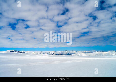 Glacier Vatnajökull en Islande Banque D'Images