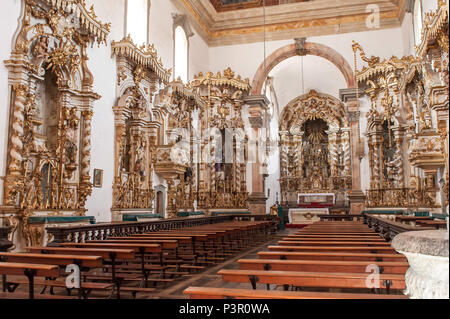 Caeté, MG - 24.09.2015 : Igreja Matriz Nossa Senhora do Bom Sucesso - Matriz de Nossa Senhora do Bom Sucesso na Praça Dr. João Pinheiro, Centro Histórico Caeté - MG. (Foto : Mourão / Fotoarena Panda) Banque D'Images