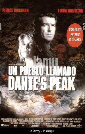 Titre original : DANTE'S PEAK. Titre en anglais : DANTE'S PEAK. Directeur de film : Roger Donaldson. Année : 1997. Credit : PARAMOUNT/UNIVERSAL/MGM / Album Banque D'Images