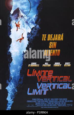 Titre original : limites verticales. Titre en anglais : limites verticales. Film Directeur : MARTIN CAMPBELL. Année : 2000. Credit : Columbia Pictures / Album Banque D'Images