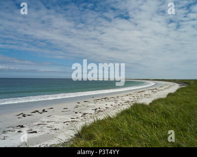 Dh Whitemill Bay du Nord de l'Ecosse ORCADES SANDAY à distance de l'île de sable blanc plage Royaume-Uni îles îles écossaises Banque D'Images