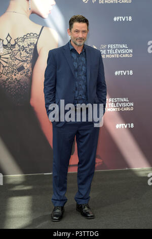 Montecarlo, moine. 19 Juin, 2018. Monte-Carlo, 58ème télévision internationale. une séance de 'Cardinal' sur la photo : Billy Campbell : Crédit Photo Agency indépendante/Alamy Live News Banque D'Images