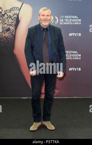 Montecarlo, moine. 18 Juin, 2018. Monte-Carlo, 58th International Television. photocall 'Baptiste' présenté : Tcheky Kario indépendant : Crédit Photo Agency/Alamy Live News Banque D'Images