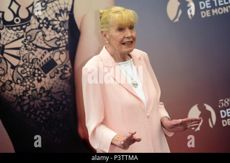 Montecarlo, moine. 15 Juin, 2018. Monte-Carlo, 58th International Television. photocall 'Betty Williams : courage contagieux' sur la photo : Betty Williams : Crédit Photo Agency indépendante/Alamy Live News Banque D'Images