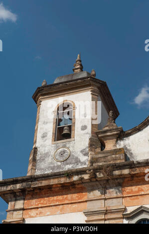 Caeté, MG - 24.09.2015 : Igreja Matriz Nossa Senhora do Bom Sucesso - Matriz de Nossa Senhora do Bom Sucesso na Praça Dr. João Pinheiro, Centro Histórico Caeté - MG. (Foto : Mourão / Fotoarena Panda) Banque D'Images