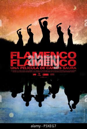 Titre original : flamenco, FLAMENCO. Titre en anglais : flamenco, FLAMENCO. Directeur de film : CARLOS SAURA. Année : 2010. Général : crédit DE PRODUCCIONES Y DISEÑO / Album Banque D'Images