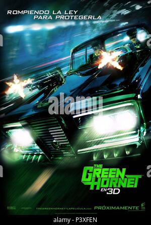Titre original : The Green Hornet. Titre en anglais : THE GREEN HORNET. Directeur : Michel Gondry Film. Année : 2011. Credit : Columbia Pictures / Album Banque D'Images