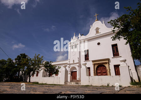 Vista da Igreja Nossa Senhora do Monte em Olinda, PE. Banque D'Images