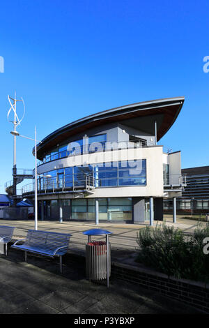 La Maison Bateau centre d'affaires, la ville de wisbech, Cambridgeshire, Angleterre, RU Banque D'Images