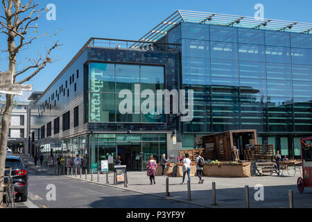 La Bibliothèque Jubilee à Brighton, East Sussex, UK. La bibliothèque est situé dans le centre de la ville de Brighton & Hove. Banque D'Images