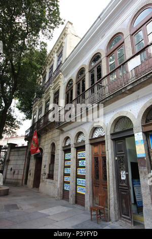 Vista do Centro Nacional de Folclore e Cultura Popular - Museu de Folclore Edson Carneiro, na Rua do Catete, 179 Bairro da Glória, zona sul da Cidade do Rio de Janeiro. Banque D'Images