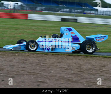 Judy Lyons, Gurney Eagle FA74, Derek Bell, Trophée HSCC, Silverstone International Trophy course historique réunion, juin 2018, les voitures, les voitures de course classique, Banque D'Images