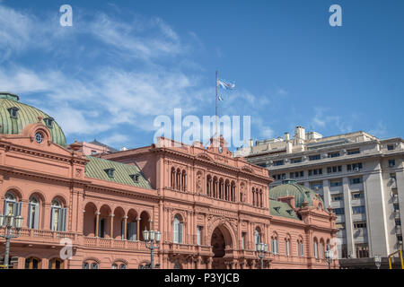 Casa Rosada, le palais présidentiel - Buenos Aires, Argentine Banque D'Images