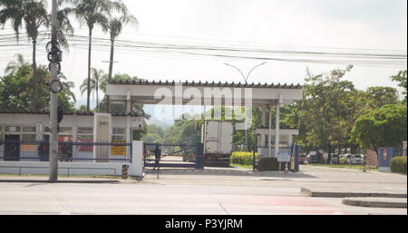 Fabrica da Merk , pas de bairro de Taquara na região de Jacarepagua n a Zona oeste da Cidade do Rio de Janeiro Banque D'Images