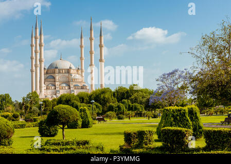 Mosquée Centrale Sabanci Adana Turquie Banque D'Images