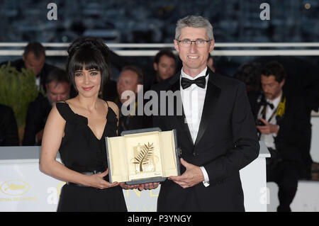 71e Festival du Film de Cannes 2018, une séance de film Palme D'Or des gagnants. Sur la photo : Comprend : Guest Où : Cannes, France Quand : 19 mai 2018 Credit : IPA/WENN.com **Uniquement disponible pour publication au Royaume-Uni, USA, Allemagne, Autriche, Suisse** Banque D'Images