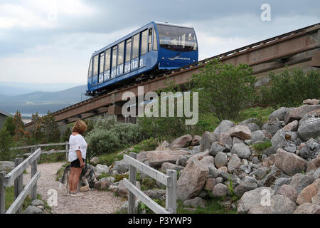 Funiculaire de Cairngorm Banque D'Images