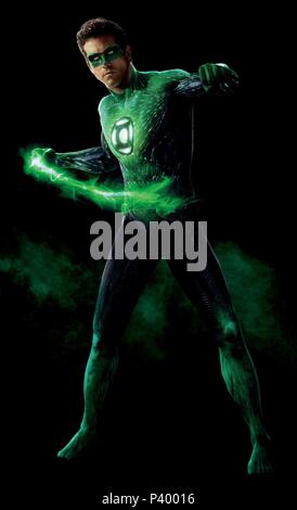 Titre original : Green Lantern. Titre en anglais : Green Lantern. Film Directeur : MARTIN CAMPBELL. Année : 2011. Stars : Ryan Reynolds. Credit : WARNER BROS. Album de photos / Banque D'Images
