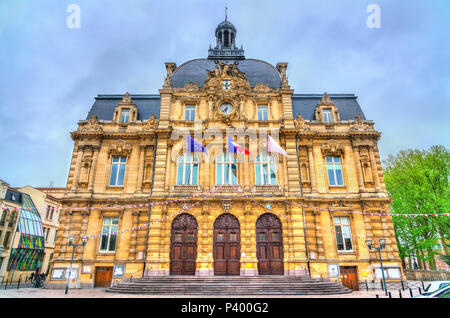 Hôtel de Ville de Tourcoing, une ville près de Lille dans le Nord de la France Banque D'Images