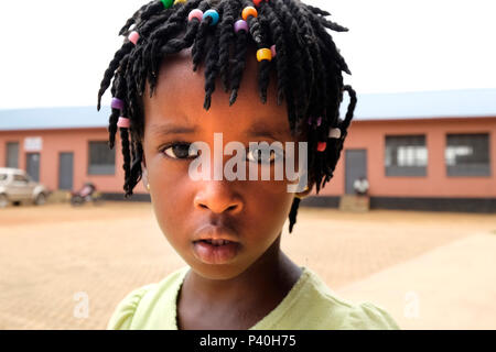 Le Rwanda, Nyamata, portrait Banque D'Images