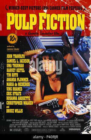 Titre original : Pulp Fiction. Titre en anglais : Pulp Fiction. Film Réalisateur : Quentin Tarantino. Année : 1994. Credit : MIRAMAX / Album Banque D'Images