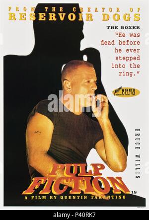 Titre original : Pulp Fiction. Titre en anglais : Pulp Fiction. Film Réalisateur : Quentin Tarantino. Année : 1994. Credit : MIRAMAX / Album Banque D'Images