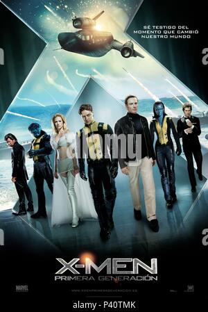 Titre original : X-Men : FIRST CLASS. Titre en anglais : X-Men : FIRST CLASS. Directeur de film : Matthew Vaughn. Année : 2011. Crédit : 20TH CENTURY FOX / Album Banque D'Images