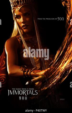 Titre original : IMMORTALS. Titre en anglais : immortels. Film Réalisateur : TARSEM SINGH. Année : 2011. Credit : UNIVERSAL PICTURES / Album Banque D'Images