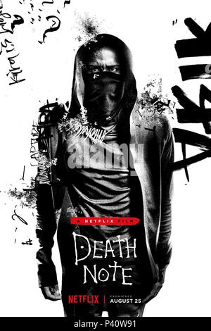 Titre original : Death Note. Titre en anglais : Death Note. Directeur de film : Adam Wingard. Année : 2017. Credit : VERTIGO ENTERTAINMENT / Album Banque D'Images